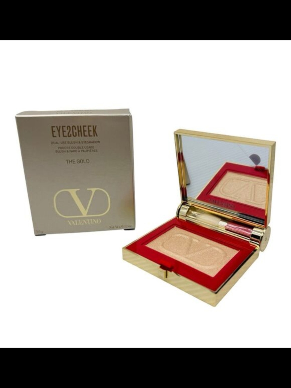 Valentino Eye2cheek Dual Blush & Eyeshadow Compact NIB
